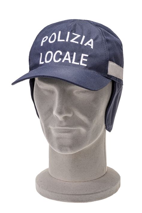 Berretto baseball polizia locale .